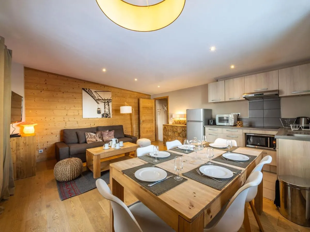 Appartement Charme 2 Pieces Cabine, Skis Aux Pieds, Balcon, Wifi, Au Coeur De Tignes Le Lac - Fr-1-502-479 Francia