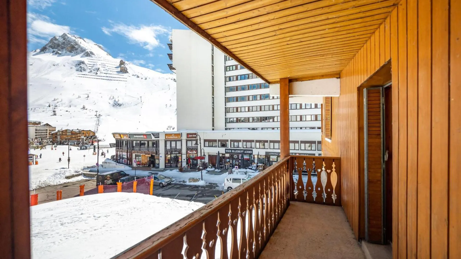 Appartement Charme 2 Pieces Cabine, Skis Aux Pieds, Balcon, Wifi, Au Coeur De Tignes Le Lac - Fr-1-502-479 0*,  Francia